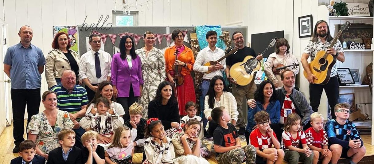 Croatian School of Boston students